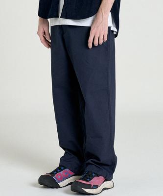Wegeu Banff Relaxed Cotton Pants (Navy)