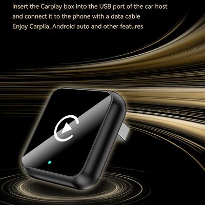 Wireless Carplay Adapter 2in1 Android Auto WiFi BT Stable Connect Support Multi App Smart Voice Remote Systems Car Play 2025