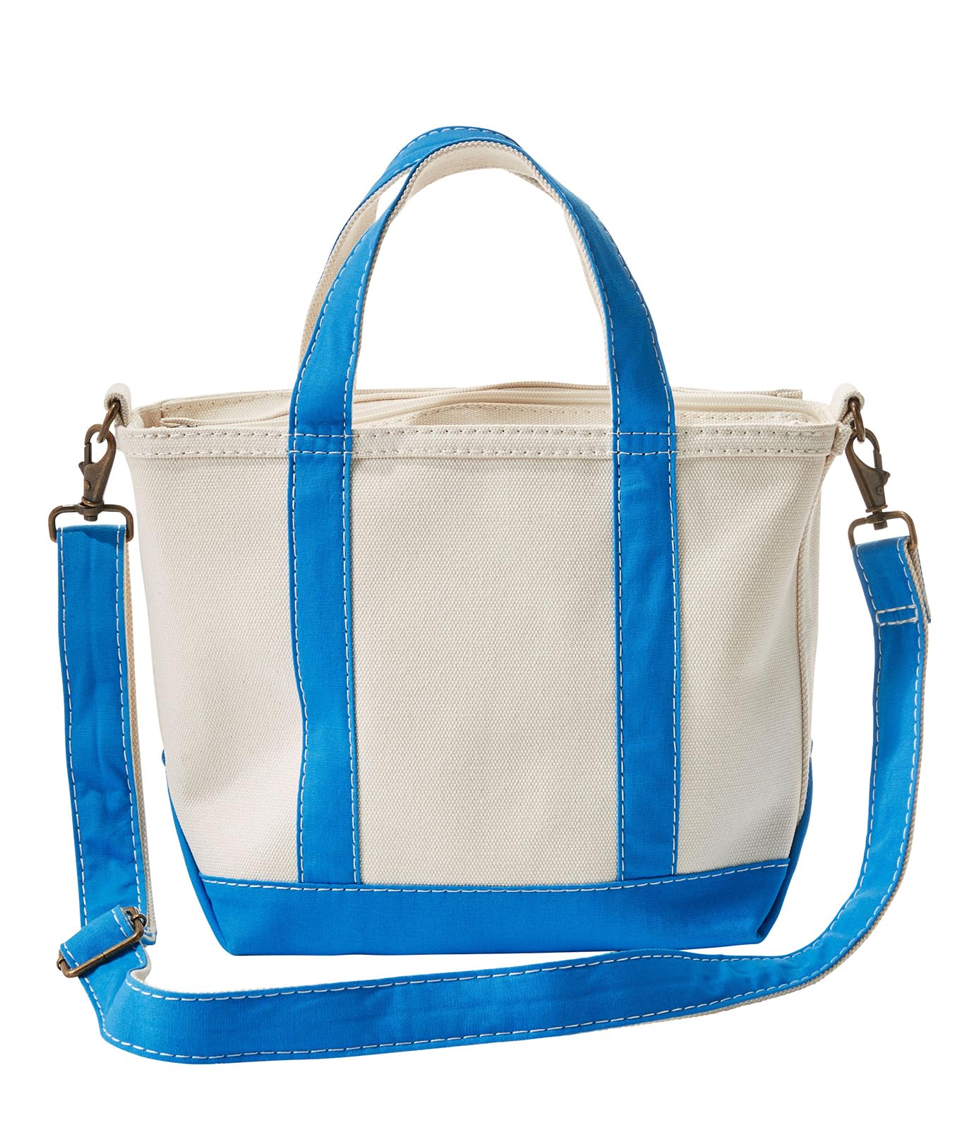 

LL Bean Shoulder Strap Regular 1000199634 Tote, Small, Medium, Blue,
