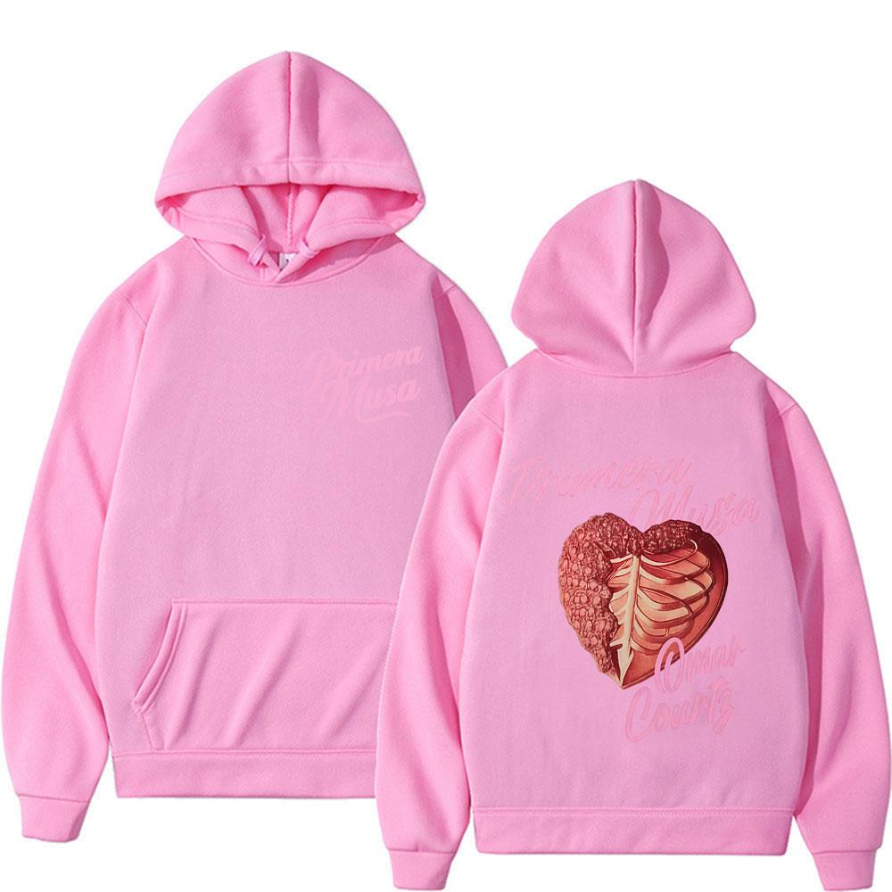 Rapper Omar Courtz Primera Musa  Graphic Hoodies Men's Clothing Vintage Hip Hop Hoodie Oversized Loose Sweatshirt Streetwear