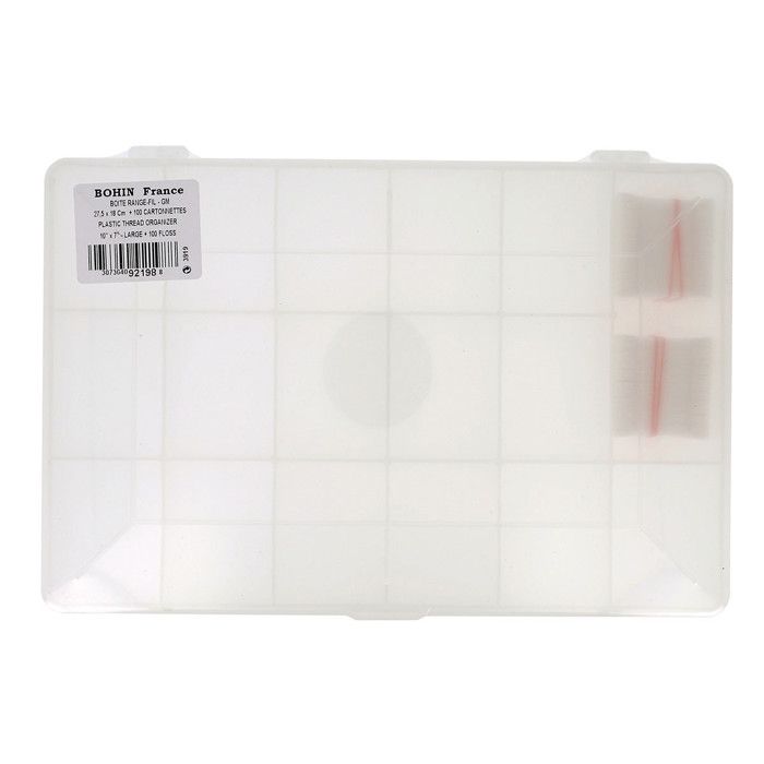 BOITE RANGE-FIL PLASTIQUE GM