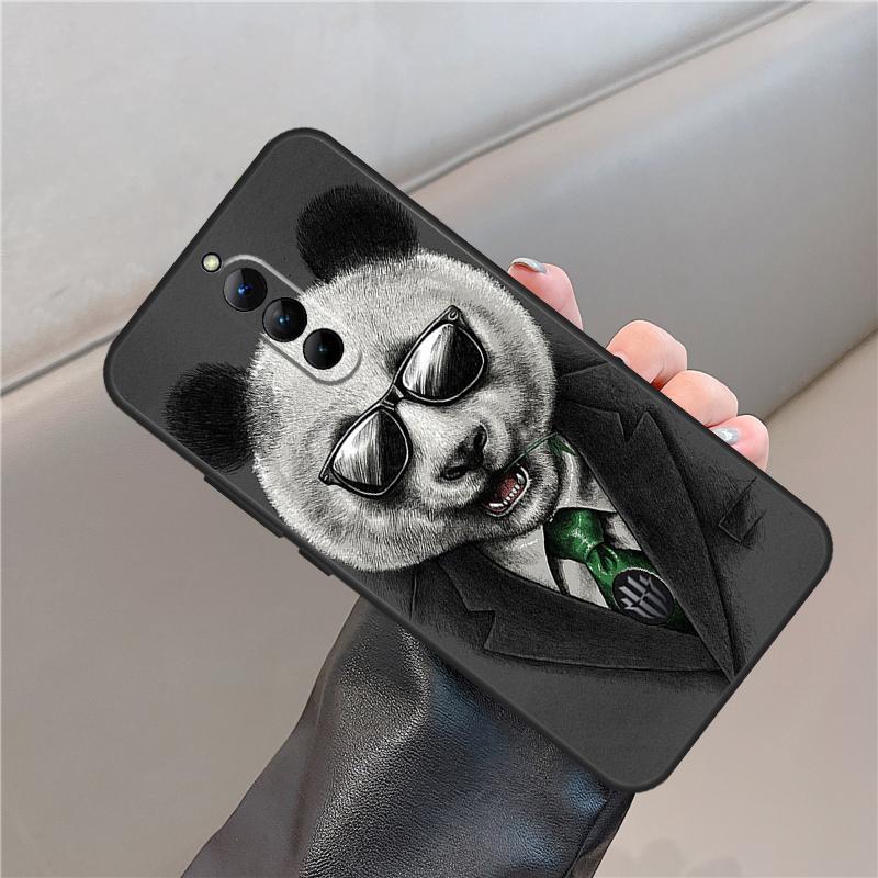 Man Suit Shirt Tie Case For ZTE Nubia Red Magic 7 6S 7S Pro For RedMagic 10 Air 9 8 8S 9S 10S 11 Pro Plus Cover Red Magic 10 Air