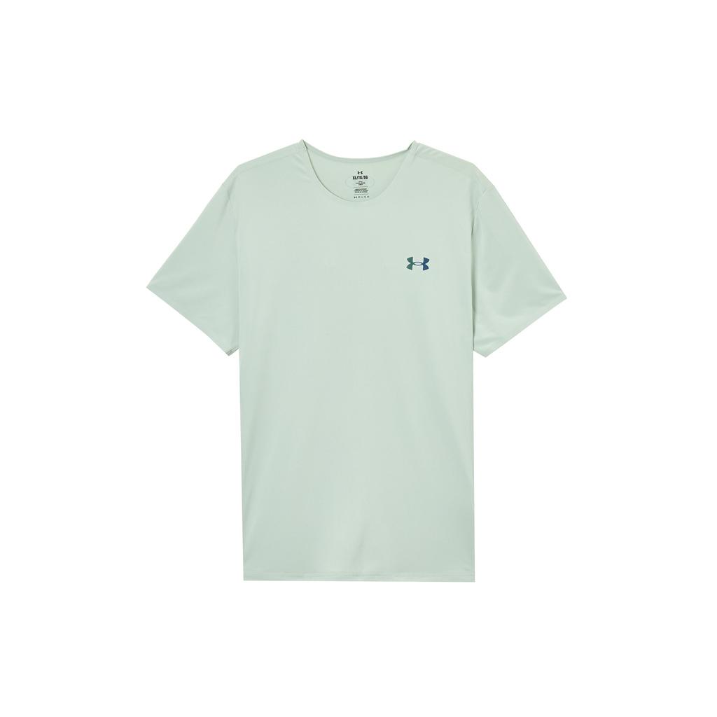 Under Armour Vanish Elite Vent Rush Comfortable Stylish Simple Short Sleeve T-Shirt Men Tops Light-Green 1383668-377