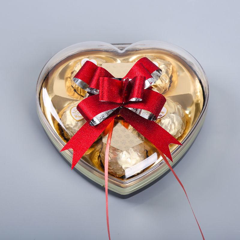 Medium Frosted Ribbon Bow Pull Flower for Gift Decoration and Flower Arrangements