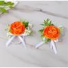 Simulated Rose Wrist Corsage Artificial Rose Wedding Boutonniere for Groom Bridesmaid Wedding Bridal Showers Proms