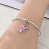 New 925  Silver Magic Card Charms Pendant For Women Fit Original Bracelet DIY April Fools' Day Party Jewelry Gifts