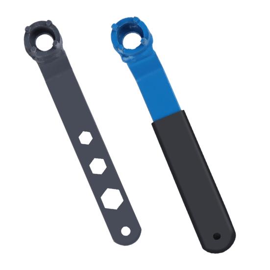 Angle Grinder Wrench High Carbon Steel Adjustable Pin Wrench for 4 to 4-1/2 Inch Grinders Heavy Duty Anti-Slip Wrench Tool