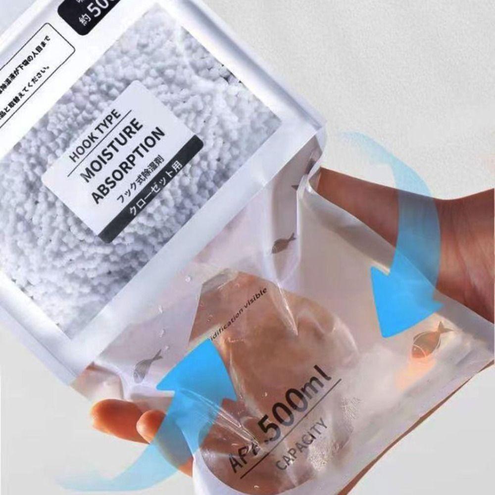 Household Moisture Absorber Odor Reducing Dehumidification Bag Practical Moisture Absorption Bag