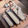 Cute Cartoon Long Penguin Plush Pillow Stuffed Soft Funny Penguin Sleeping Throw Pillow Cushion Gift for Girlfriend