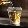 120ml sklenice na whisky Monkey King Black Myth Wukong Crystal Glass Cup Creative Sun Wukong Kung Fu Tea Cup Home Drinkware