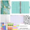 Cross-border Exclusive A6 Gold Foil Macaron PU Leather Hobonichi-Style Budget & Event Planner Notebook