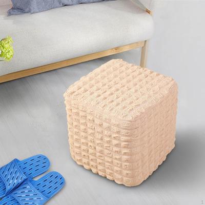 10"~13" Poťah na osmanský taburet, Prateľný v práčke, Odnímateľné mäkké polyesterové poťahy na stoličku pre