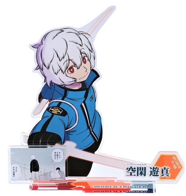 

World Trigger Куга Юма Акриловая подставка Знаменитая сцена Диорама Фигурка 2023 День рождения Лимитированные товары