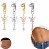 Zircon Fake Belly Ring Non Piercing Navel Rings Body Fashion Belly Button Rings  Fashion Accessory