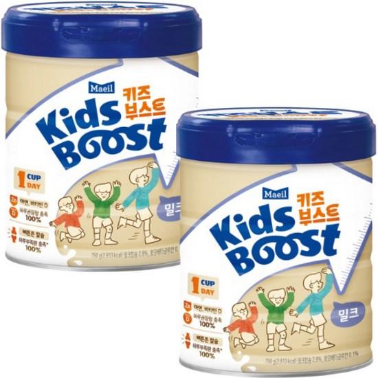 Kids Boost Maeil Dairy Milk Powdered Milk, 750g, 2 units