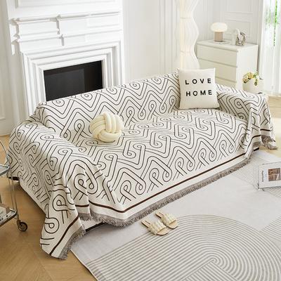 Four Seasons Universal Light Luxury Chenille Sofa Towel Cover Cloth Modern Sofa Cover Cover All-Inclusive Universal Dust Cover Cloth