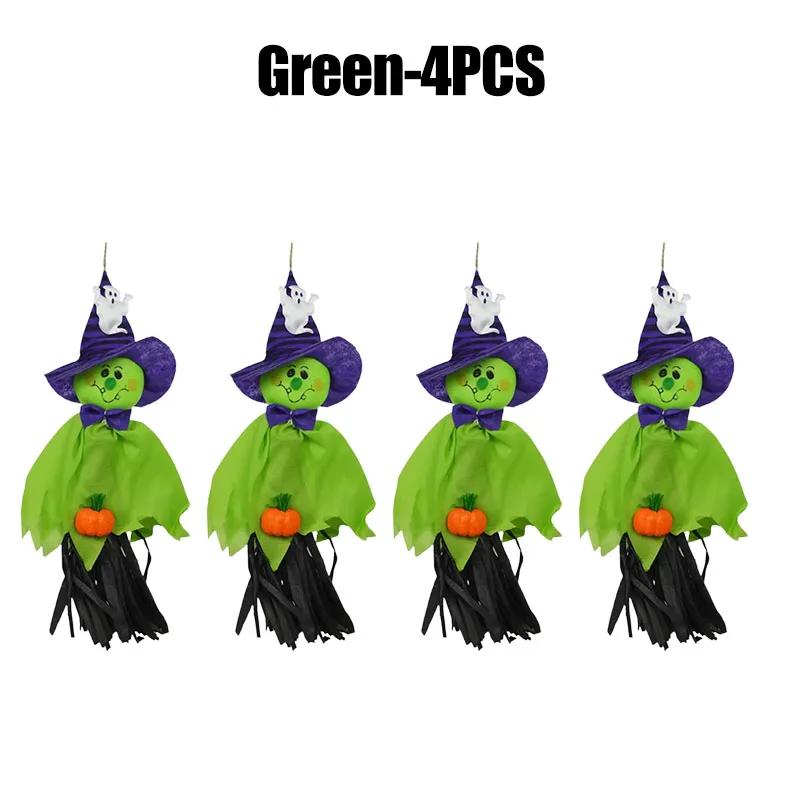 Cloth Paper Halloween Hanging Ornaments Festival Supplies Charm Fluttering Design Ghost Hanging Pendant Pumpkin Gift