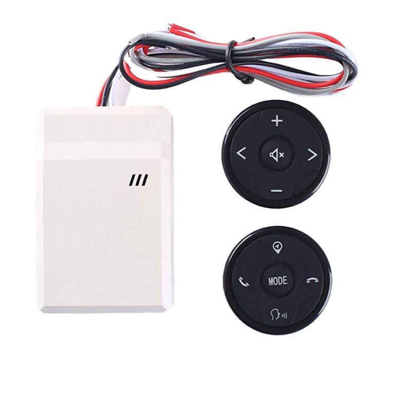 Universal Steering Wheel Remote Control Wireless DVD GPS Navigation Radio Button Controller For Car