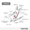 VICTORINOX Midnight Disaster Emergency Doctor Handy Tool Manager, Prevention, Medical, Helicopter, [0.6366-X2]