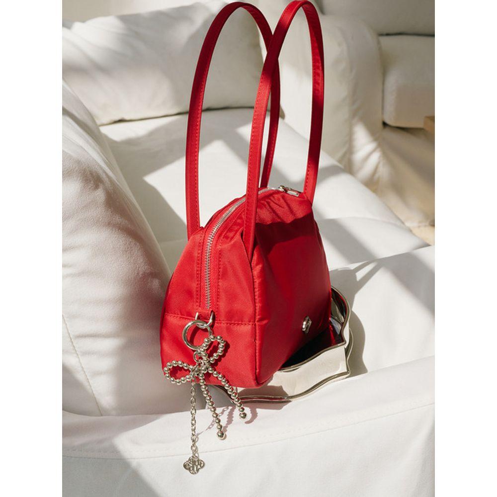ANEDIT Beads Ribbon Key Ring_Pearl