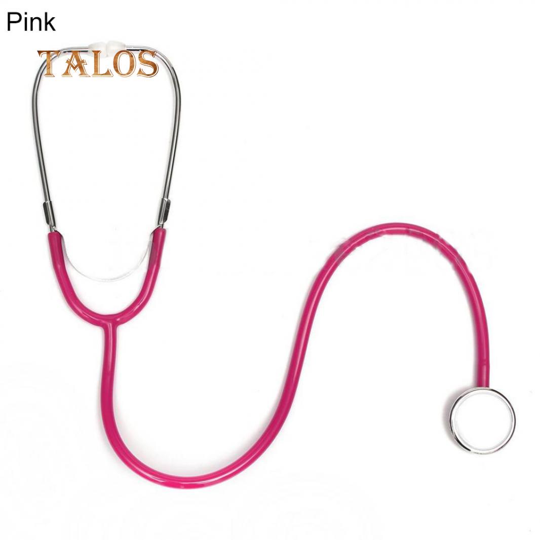 

Одиночный стетоскоп с головкой EMT, аксессуар для медицинского монитора для врача и медсестры, удобный аксессуар для ветеринара розы красного