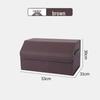Leather Car Trunk Storage Organizer Box