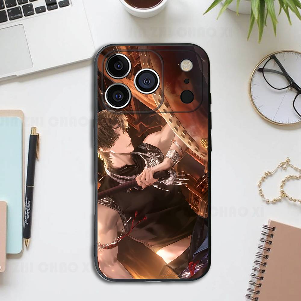 

Beyond the World Baiyuan Silicone Phone Case For IPhone 17 16 15 14 13 12 11 X XS Plus Pro Max Shockproof Soft Cover iPhone16plus