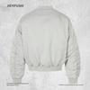 Mens Loose Solid Cotton Puffer Jacket Stand Collar Long Sleeve Casual Streetwear Winter Coat