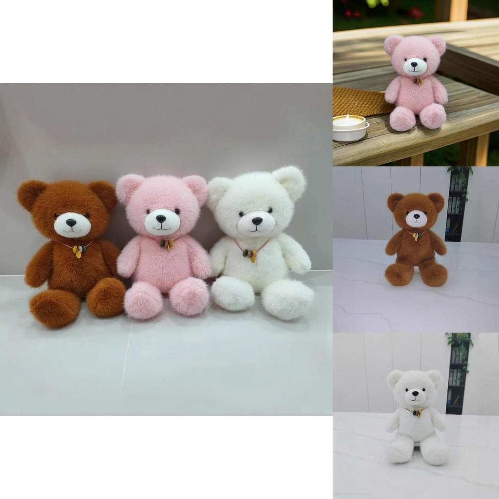 Entzückendes kreatives Teddybär-Stofftier Niedliche Tierpuppe Geschenk für Freundin