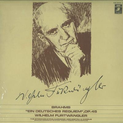 LP Record KERSTIN LINDBERG THORLING, BERNHARD - Brahms: German Requiem, Op. 45 EAB800012PROMO EMI ANGEL Japan Classical Used