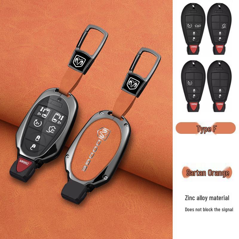 Dodge Journey Key Case for 2013-2016 Models - Metal Car Buckle Included