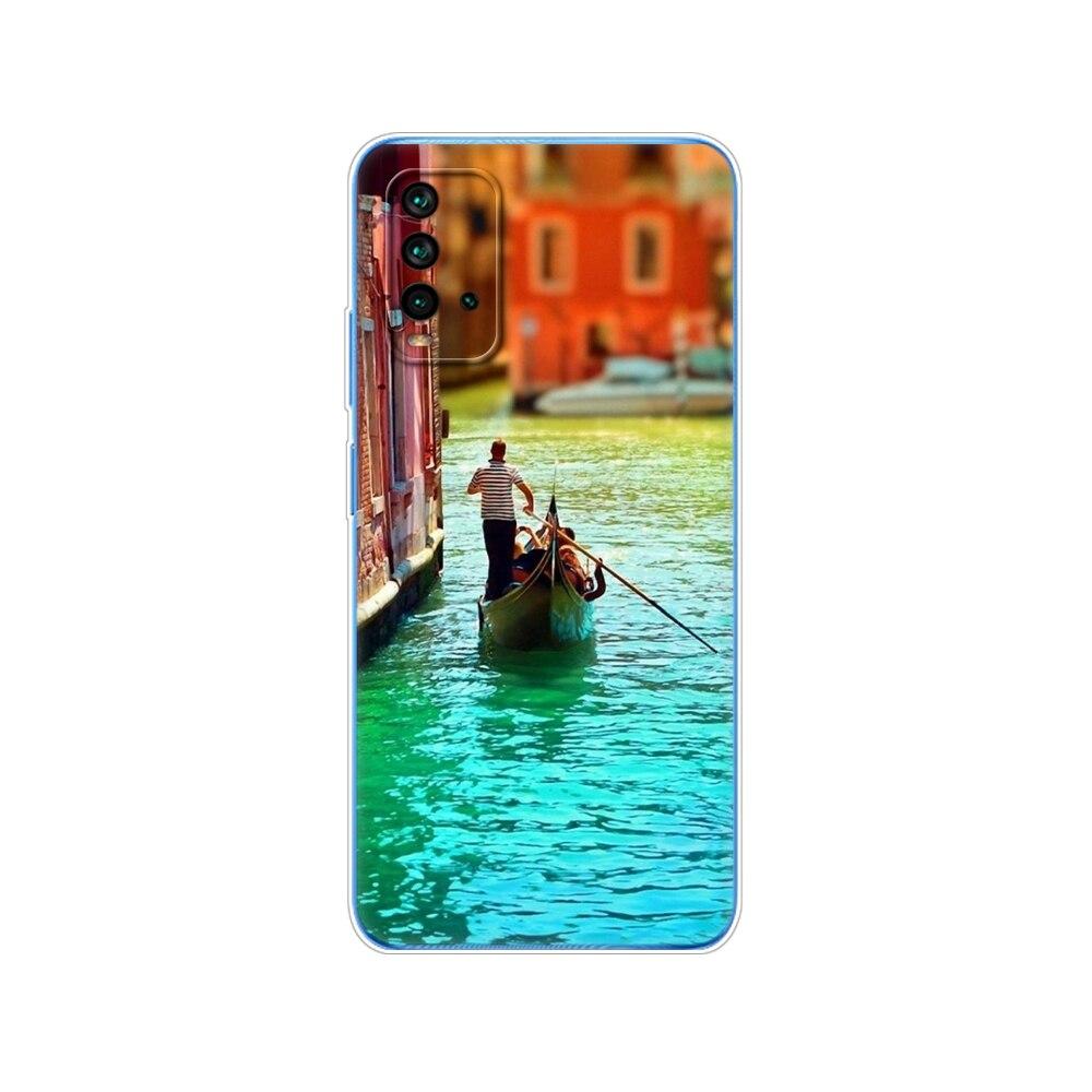 For Xiaomi Redmi 9T Case Silicon Soft Tpu For Redmi 9T Phone Back Cover 6.53 Inch Global Bumper Shockproof Protective Etui Funda