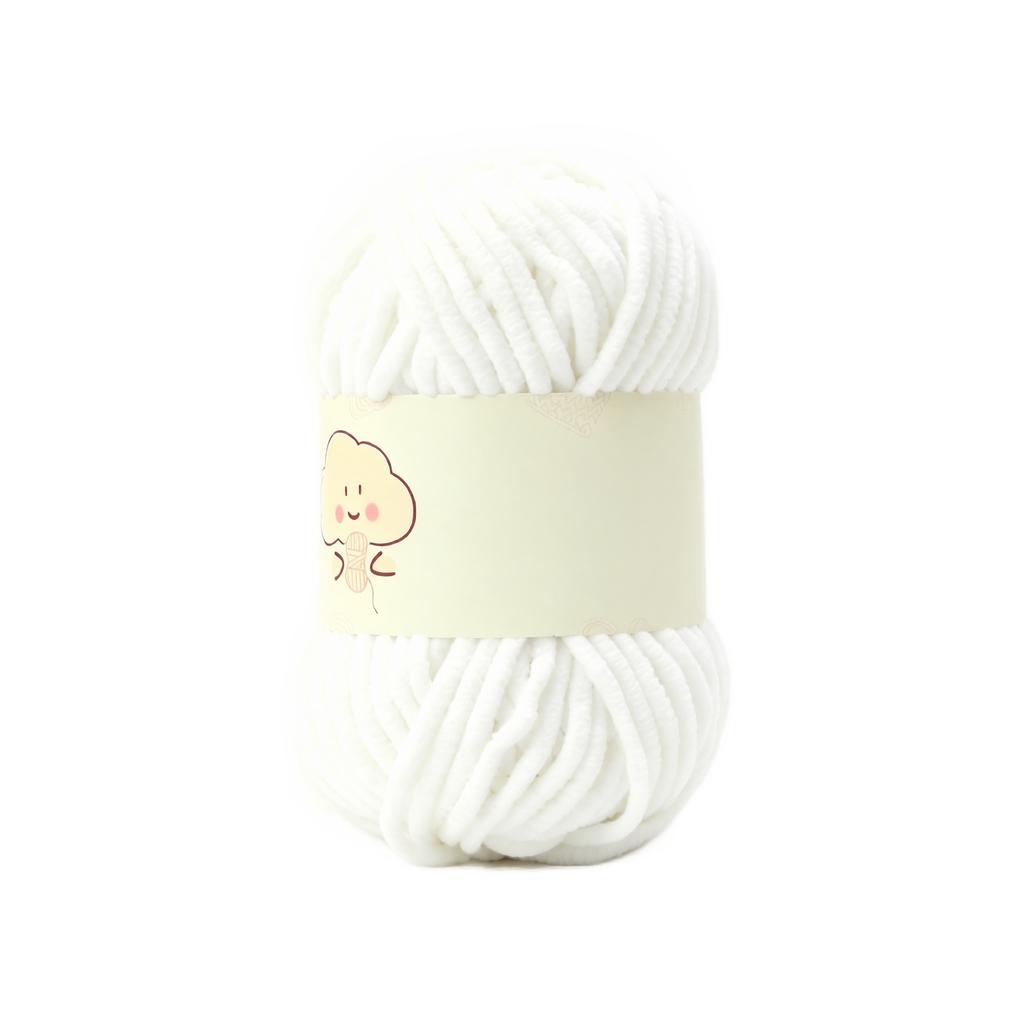 Weiches Garn zum Häkeln und Handstricken, Hautfreundliches mitteldickes Garn für DIY-Puppen