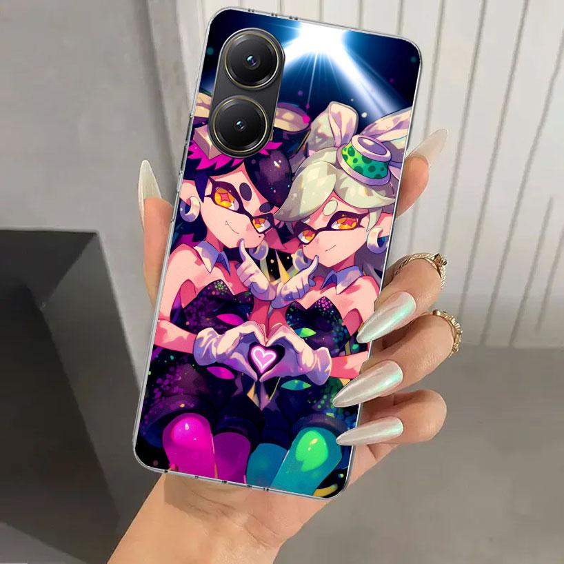 

Game S-Splatoons Phone Case for Xiaomi Poco X5 X6 X7 Pro F7 Ultra M7 Redmi 15 15C 13 13C 12 12C 10 10A 10C 9 9A 9C 9T Shell Poco Redmi 15C 4G