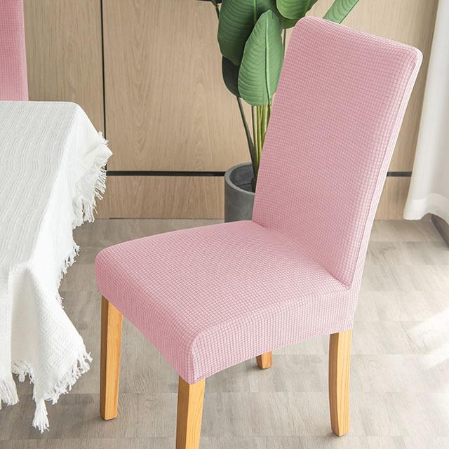 Vanntette Jacquard Stoltrekk Vevd Ensfarget Mais Elastisk Kornmønster Kjøkken Kontor Stoltrekk Støvtett For Spisestue