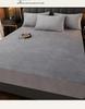 Winter Velvet Fitted Baby Sheet Set - Thick, Flocked, Non-slip, Warm Milk Velvet Sheet & Pillowcase Cover