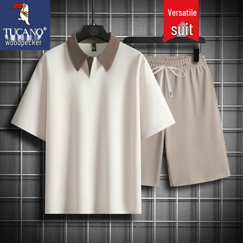 TUCANO Men's Summer Polo Shirt & Shorts Set
