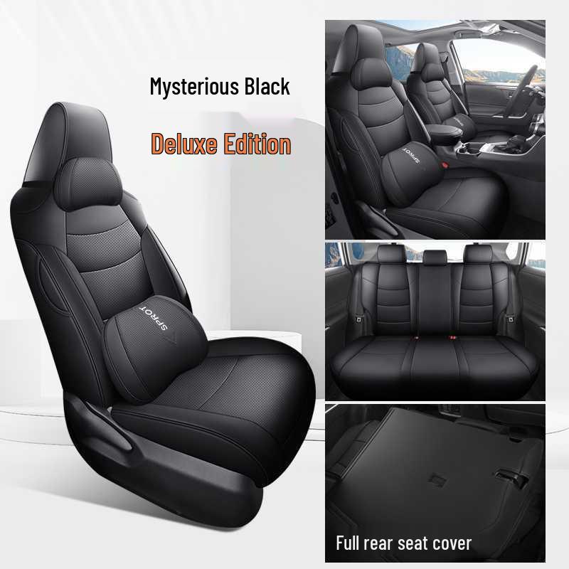 2025 Toyota bz5 Full Coverage Perforated Leather Seat Cover - Universal Four Seasons Cushion