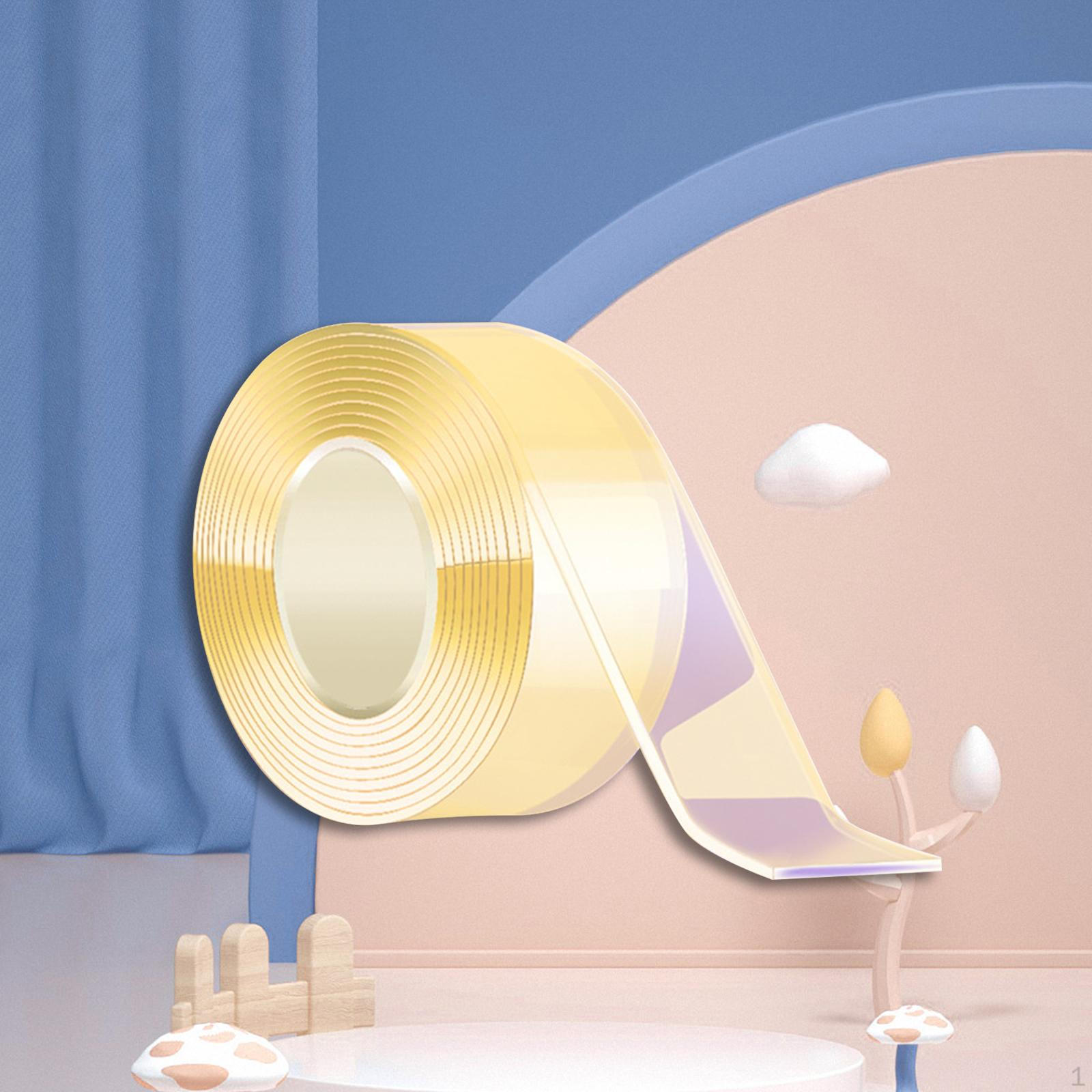 

Blow Bubble Double-Sided Tape Multifunctional Mounting Kids Adults Classroom DIY Craft жовтий