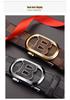 Men's Genuine Leather Automatic Buckle Belt - Korean Style, Trendy, High-grade, Fashionable Waistband for Middle-aged and Young