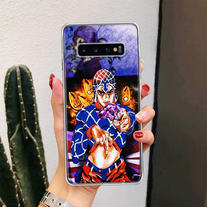 JoJo Bizarre Adventure For Samsung Galaxy Note 20 Ultra 20 10 Pro 9 8  Phone Case S10E S10 Plus S9 S8 + S7 Edge M21 M32 Cover