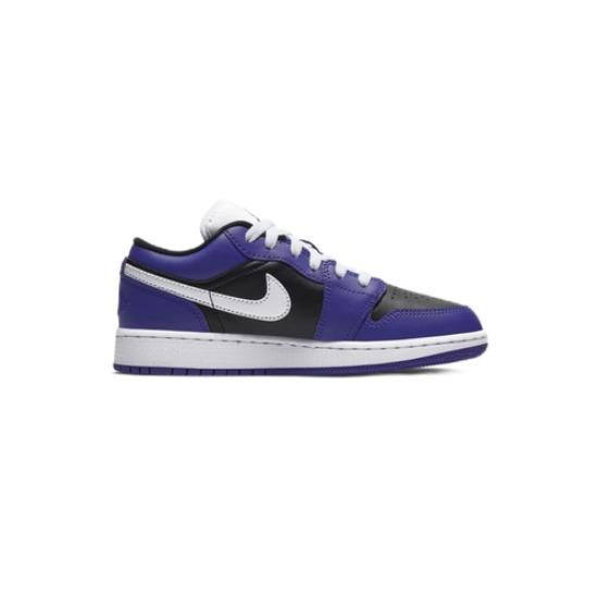 Air Jordan 1 Low Black Court Purple 553560-501