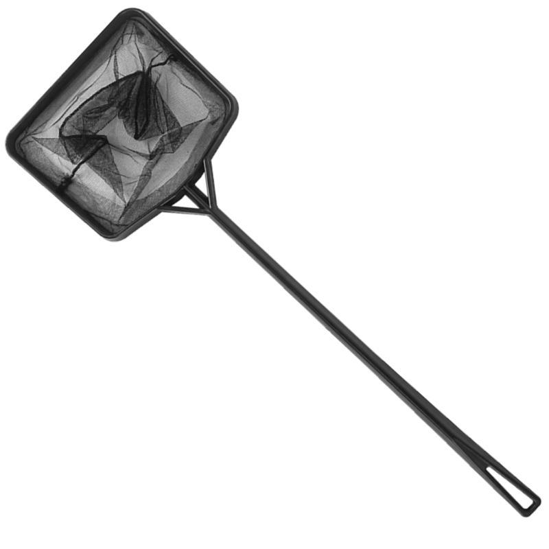 Y3NA Functional Aquariums Square Fishing Net with Long Handle Fishing for Catching