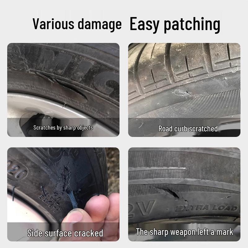 Tire Sidewall Repair Paste: Strong, Flexible Glue for All Tire Damage