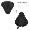 Bicycle Seat Cover with Strap Thickened Slip Resistant Shock Absorption Bike Seat Cushion for Mountain Bike