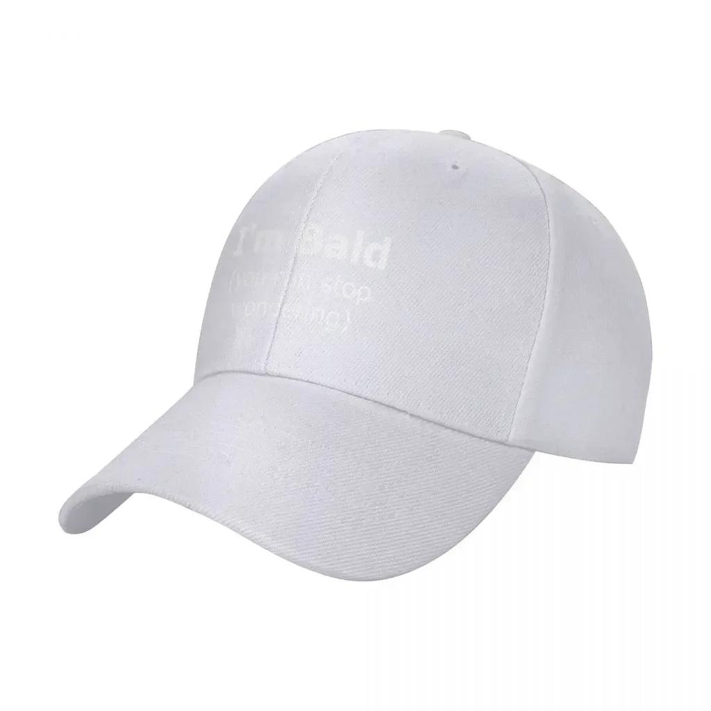 I'm Bald. More Questions? Baseball Cap Christmas Hat Golf Cap Big Size Hat Fishing Hat Trucker Hats For Unisex Women's