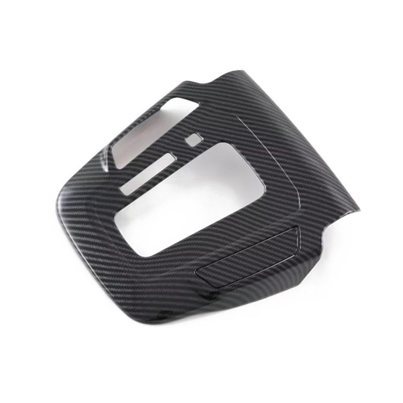 LHD For Ford Focus 2024 ABS CarbonFiber Center Console gear shift panle Water Cup Holder Cover Sticker Accessories