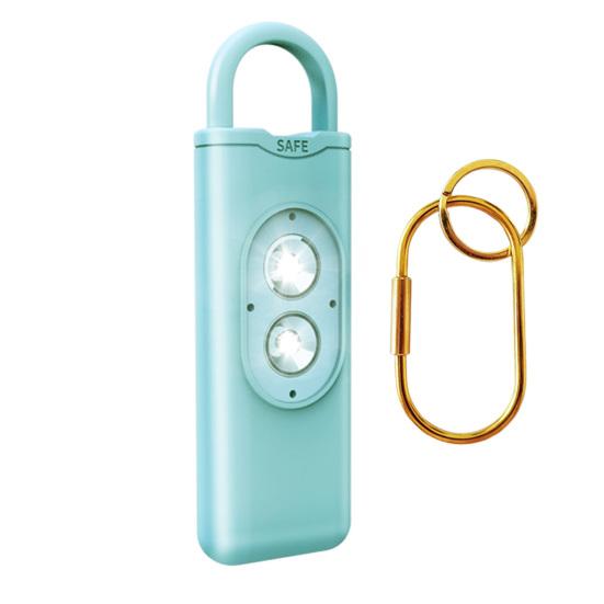 Stroboskop Taschenlampen Schlüsselanhänger 300 Lumen Persönliches Sicherheitslicht mit Schlüsselring Kompakt Tragbar Dual-LED Taschenlampe für Outdoor-Notfälle