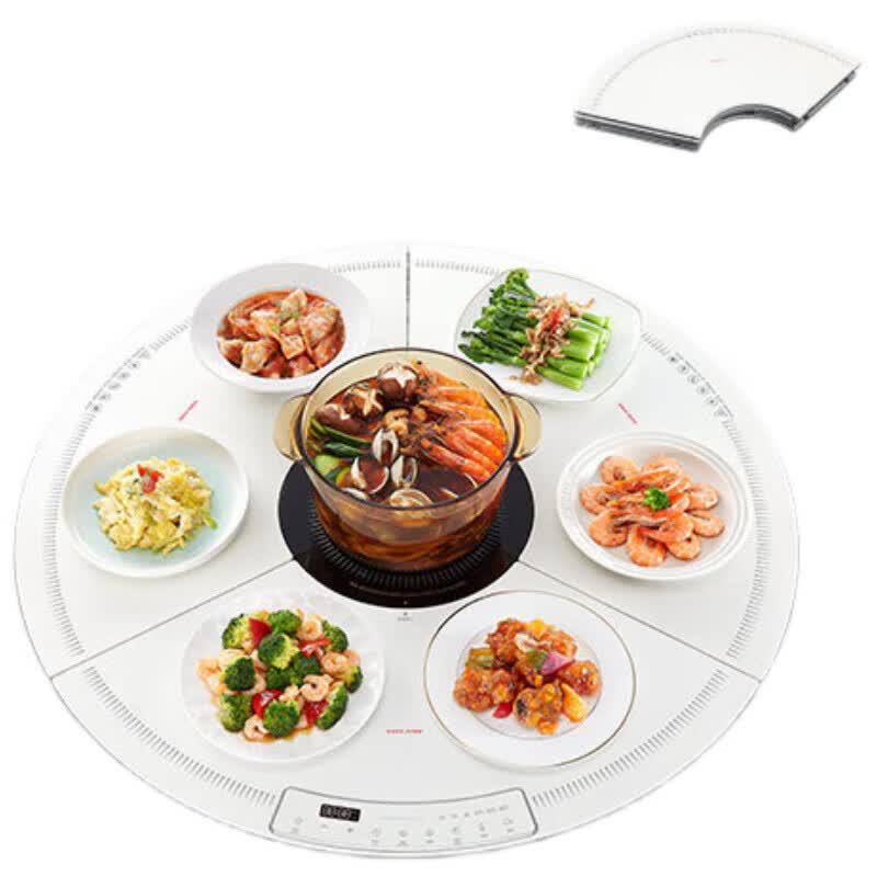 Morphyrichards Foldable Food Warmer Plate MR8307 CN plug (adapter included)