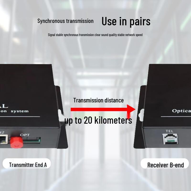 Yeren Integrated Telephone & Ethernet Fiber Optic Transceiver
